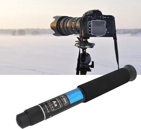 Generic Camera Monopod, 8 Sections Aluminum Alloy Selfie Stick Trekking Pole with Knob Adjustment and Rubber Foot Pad, for Hiking Camping Photography Travel in Kuwait