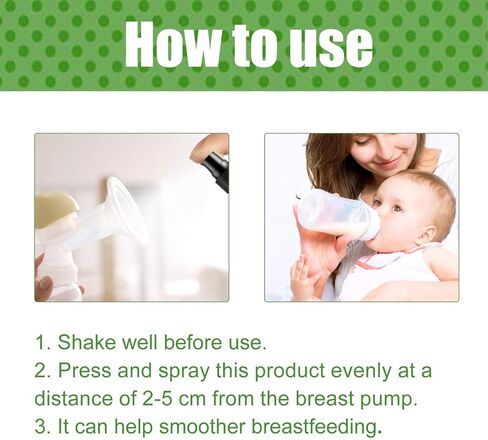 Milk Pumping Spray 4 oz., Helps Sore Nipples & Clogged Ducts, Organic Lubricant for Breast Shields and Flanges, Vegan Breast Pump Spray, Natural & Lanolin-Free in Kuwait