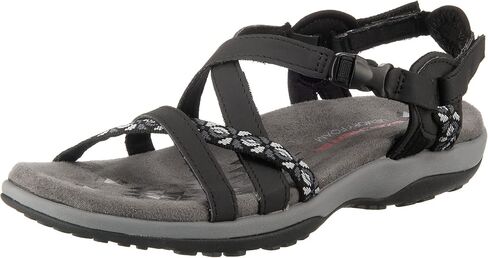 Skechers Women's Reggae Slim Vacay Sandal, Black, 7 M US in Kuwait