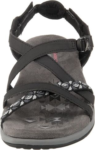 Skechers Women's Reggae Slim Vacay Sandal, Black, 7 M US in Kuwait