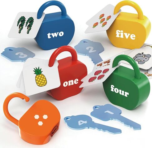 Alphabet Learning Toys, Lock and Key Toddler Toy for Ages 2-4, Preschool Learning Activities, Kindergarten Classroom Must Haves, ABC Montessori Toys for 3 Year Old in Kuwait