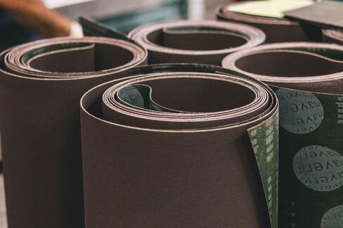 43" X 75" Sanding Belt Aluminum Oxide X Weight Cloth Sandpaper 2 Pack for Woodworking & Metalworking for Wood and Metal Sanding (150 Grit) in Kuwait