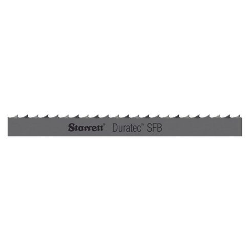Starrett Duratec SFB Band Saw Blade, 93-1/2" L x 1/4" W, .025" Thick, 4 TPI | Carbon Steel Skip Tooth, Raker Set, Neutral Rake, 91120-07-09-1/2 in Kuwait