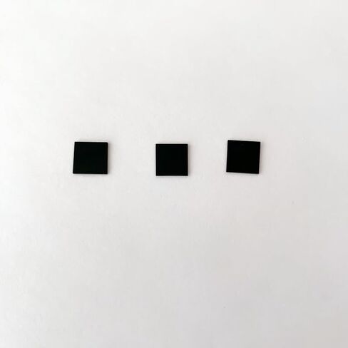 Multiple Sizes HWB850 Long Pass IR Filter RG850 Visible Light Cut 850nm Ultraviolet Transmit Black Glass(5pcs 2.7x3x0.5mm) in Kuwait