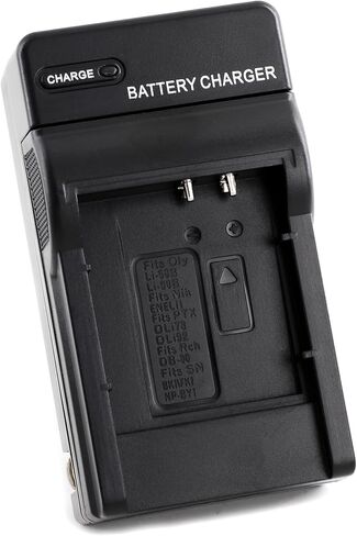 Norifon NP-BK1 Wall Charger for Sony Cyber-Shot DSC-S750 | Compaitble with Sony Cyber-shot DSC-S780, DSC-S950, DSC-S980, DSC-W180, DSC-W190, DSC-W370, MHS-PM5 with Foldable Plug in Kuwait