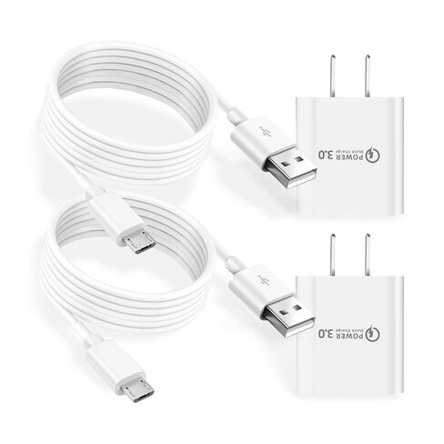 9.8FT Micro USB Charging Cable Arlo 9V Power Adapter for Arlo Pro2, Pro, Q/Go, Essential Spotlight XL, Spotlight Indoor Cam, Wyze Cam Pan v3 v2, Yi Home Blink Camera Charger Cord Replacement in Saudi Arabia