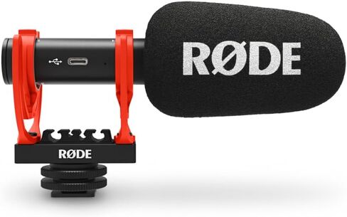 RØDE VideoMic GO II Helix | Ultra-Compact On-Camera Shotgun Microphone with Both 3.5mm and USB Outputs for Filmmaking, Content Creation, Podcasting and Video Calls (3rd Gen) in Kuwait