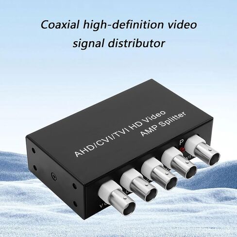 1 in 4 Out 1080P AHDs CVIs TVIs BNC Video Splitter for CCTV Security Camera AHDs CVIs TVIs Splitter CCTV Distributor Box in Kuwait