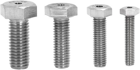 Drill Guide Kit Stainless Steel 25mm M6 M8 M10 M12 for Broken Studs | 4-Piece Broken Stud Drill Guide Set for Drilling Broken Studs, High Tensile 8.8, Rustproof & Wear-Resistant, 25mm Length in Kuwait