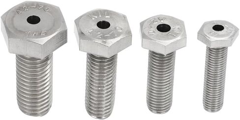 Drill Guide Kit Stainless Steel 25mm M6 M8 M10 M12 for Broken Studs | 4-Piece Broken Stud Drill Guide Set for Drilling Broken Studs, High Tensile 8.8, Rustproof & Wear-Resistant, 25mm Length in Kuwait