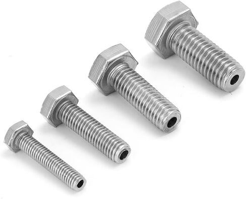 Drill Guide Kit Stainless Steel 25mm M6 M8 M10 M12 for Broken Studs | 4-Piece Broken Stud Drill Guide Set for Drilling Broken Studs, High Tensile 8.8, Rustproof & Wear-Resistant, 25mm Length in Kuwait