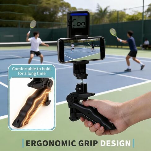 Tripod Mount Compatible with Pocket Radar | Radar Clip with Adjustable Tripod Mount,for Outdoor Sports, Training & Monitoring,Lightweight in Kuwait
