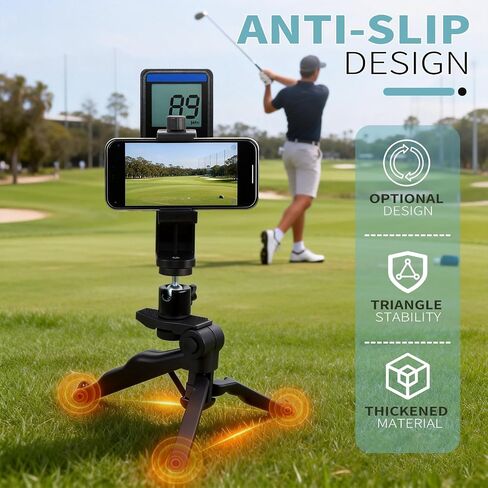 Tripod Mount Compatible with Pocket Radar | Radar Clip with Adjustable Tripod Mount,for Outdoor Sports, Training & Monitoring,Lightweight in Kuwait