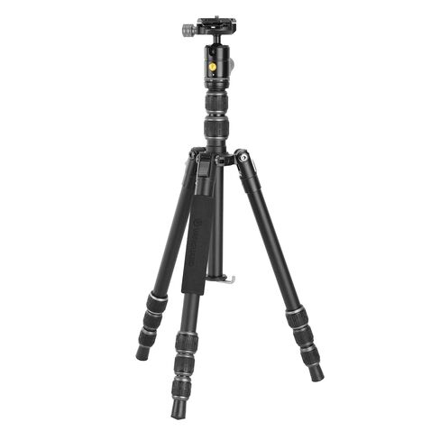 Vanguard VEO 3GO 204AB G2 Lightweight Aluminum Travel Tripod with Arca-Compatible Ball Head, Smartphone Holder, Bluetooth Remote, and Tripod Bag in Kuwait