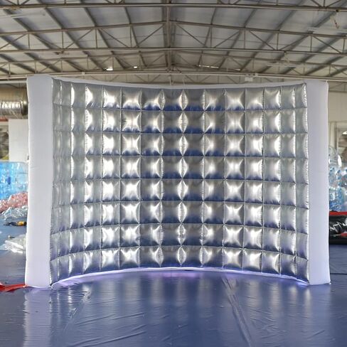 Inflatable Photo Booth Enclosure,Photo Booth Tent w/Inner Air Blower and Remote Controller,Camera Booth Backdrop for Wedding in Kuwait