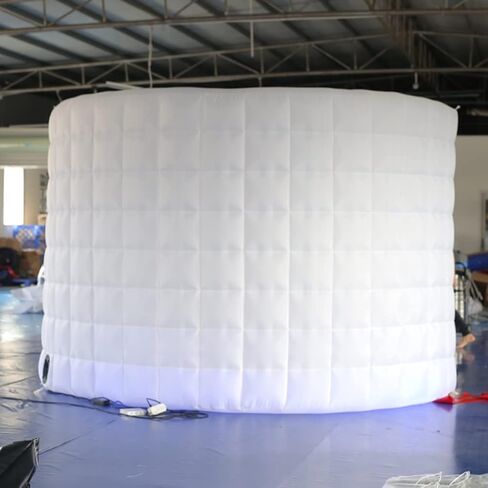 Inflatable Photo Booth Enclosure,Photo Booth Tent w/Inner Air Blower and Remote Controller,Camera Booth Backdrop for Wedding in Kuwait