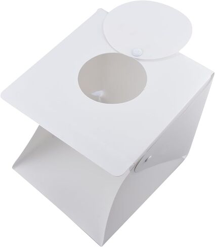 Collapsible Photo Booth Cube with USB Cable & White Black Backdrop for Product Photography YUBJIANG in Kuwait