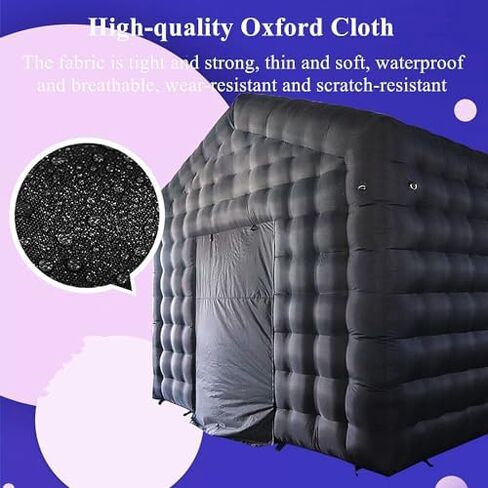 Inflatable Photo Booth Enclosure Portable Shooting Tent with Air Blower for Wedding Birthday Parties in Kuwait