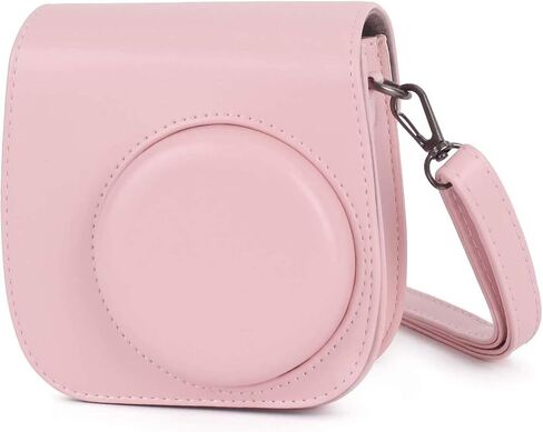 Fujifilm Instax Mini 12 Instant Camera + Pro Design Protective Case & Magnetic Lucite Frames, 20 Sheets (Blossom Pink) in Kuwait
