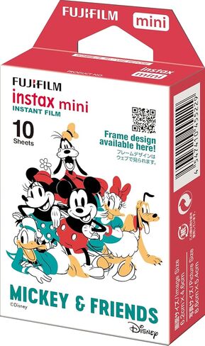 Fujifilm Instant Camera Film 10 Pcs Mickey & Friends INSTAX MINI MIC 2 WW 1 in Kuwait