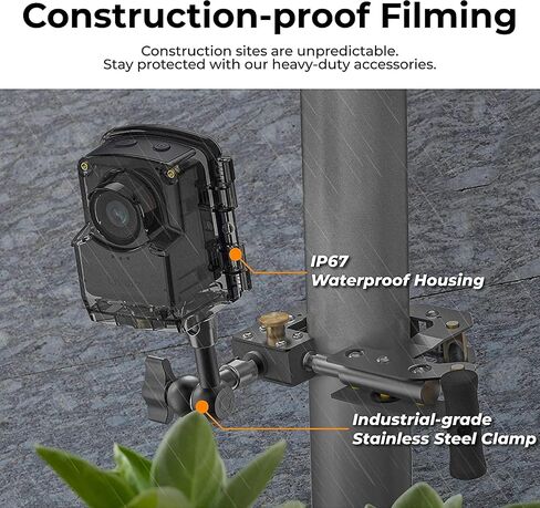 Brinno 2-Pack Empower TLC2020 Time Lapse Camera - 99-Day Battery Life - Captures Professional 1080P HDR Timelapse, Stop Motion and Step Videos - Flexible Schedule - Great for Long-Term Indoor Projects in Saudi Arabia