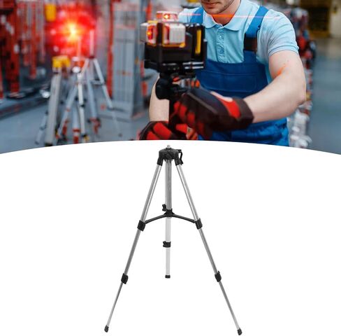 Tripod Level Stand Automatic Self Leveling Holder 4 Section Adjustable Legs 1.2meter with Bag in Kuwait