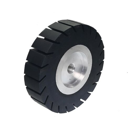 Angle Grinder Expansion Wheel Rubber Coated Expander Polishing Wheel Working with Zirconia Sanding Sleeves Belts (P40 Belts x 10 pcs) in Kuwait