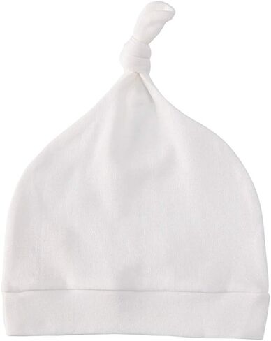 Organic Newborn Knot Hats, Hospital Baby Beanies, Unisex Infant Caps in Kuwait