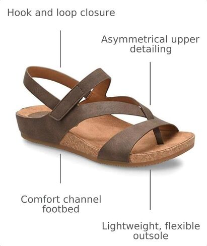 EuroSoft Womens Gianetta Mocha 8.5 Medium in Kuwait