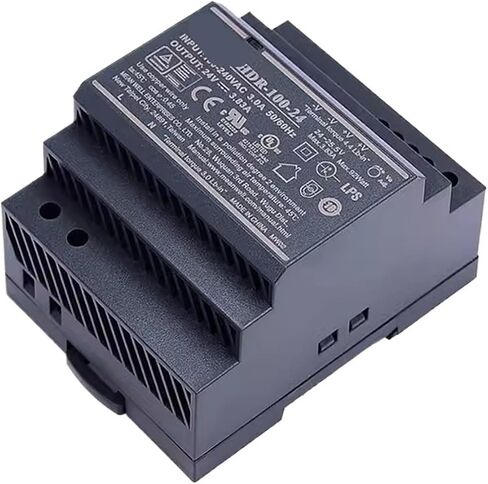 HDR-100-24 HDR-100-12 HDR-100-15 HDR-100-48 HDR-100 100W 24V Power Supply(HDR-100-12 (12V)) in Kuwait