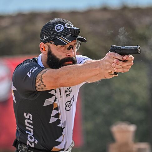 TACHYON Mini Action Camera with Built-in 64GB and WiFi, 2K or 4K Video Resolution, Auto-Stop, Hat Cam, Helmet Cam, Cap Mounted Video Camera for USPSA, IPSC, IDPA, Practical Shooting in Kuwait