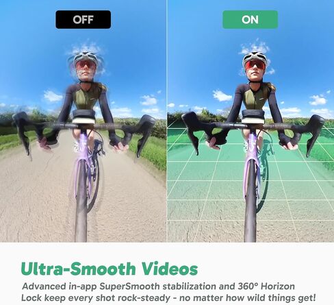 AKASO 360 Action Camera Creator Combo- 5.7K 360 Video with 1/2" 48MP Sensors, 72MP 360 Photo, 360-SuperSmooth, Invisible Selfie Stick, 360° Horizon Lock, AI Tracking with 256GB MicroSD Card in Saudi Arabia