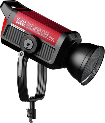 GVM Pro SD650B 650W Led Video Light, Studio Light with Bowen Mount, 81300lux/m Photography Lighting kit with 45° Standard Cover, Continuous Output Video Lighting with Controller, CRI 97+, 2700-6800K in Kuwait