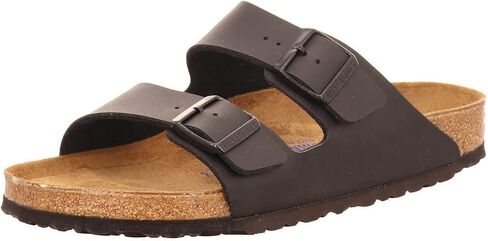 Birkenstock Arizona SFB Black Birko-Flor 9 US Womens / 7 US Mens in Kuwait