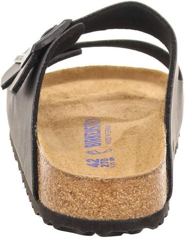 Birkenstock Arizona SFB Black Birko-Flor 9 US Womens / 7 US Mens in Kuwait