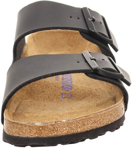 Birkenstock Arizona SFB Black Birko-Flor 9 US Womens / 7 US Mens in Kuwait