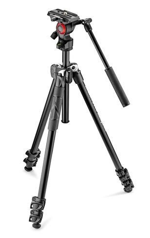 Manfrotto 290 Carbon Fiber 4-Section Monopod (MM290C4US) in Kuwait
