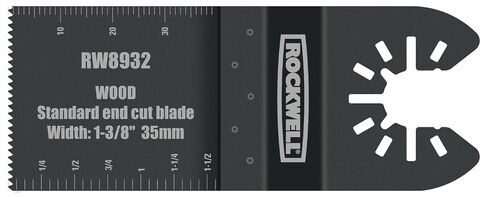 Rockwell RW8981K Sonicrafter Oscillating Multitool End Cut Blades with Universal Fit System, 6-Pack in Kuwait