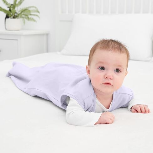 Yoofoss Baby Sleep Sack 6-12 Months Baby Wearable Blanket 100% Organic Cotton 2-Way Zipper TOG 0.5 Toddler Sleeping Sack 3 Pack, Comfy Soft Lightweight in Kuwait