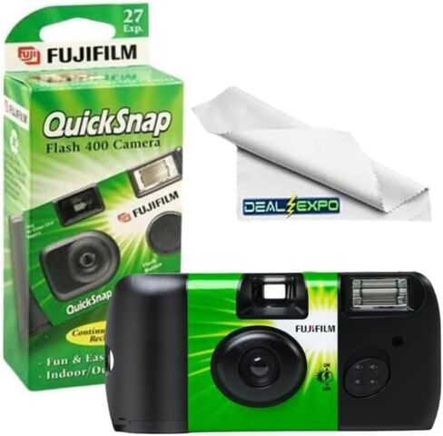 Fujifilm QuickSnap Flash 400 One-Time-Use Camera (3-Pack) in Kuwait