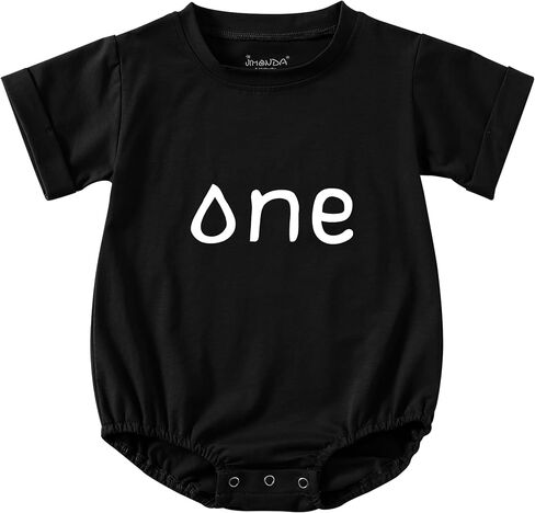 Jimonda Baby Bodysuit Boy Girl Bubble Romper Cotton Short Sleeve Outfits | Funny Slogan Baby Clothes, Cute Newborn T-Shirt, Unisex, Gender Neutral, Lightweight, Breathable, Pregnancy Announcement in Kuwait