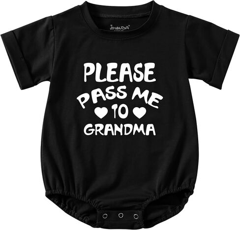 Jimonda Baby Bodysuit Boy Girl Bubble Romper Cotton Short Sleeve Outfits | Funny Slogan Baby Clothes, Cute Newborn T-Shirt, Unisex, Gender Neutral, Lightweight, Breathable, Pregnancy Announcement in Kuwait