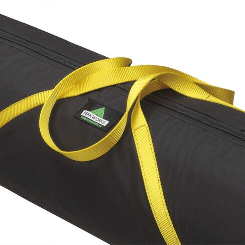 Peakworks Durable, Polyester, Fall Protection Confined Space Tripod Carrying Bag, Black with Yellow Handles, Large (10"x48"x10") V860005 in Kuwait