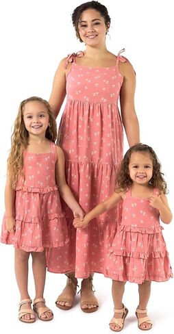 Modern Moments by Gerber Baby Girls' Mommy and Me Gauze Dress in Kuwait
