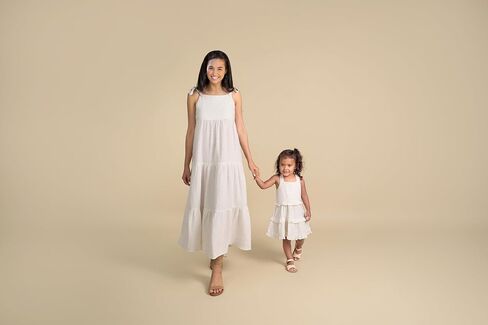 Modern Moments by Gerber Baby Girls' Mommy and Me Gauze Dress in Kuwait