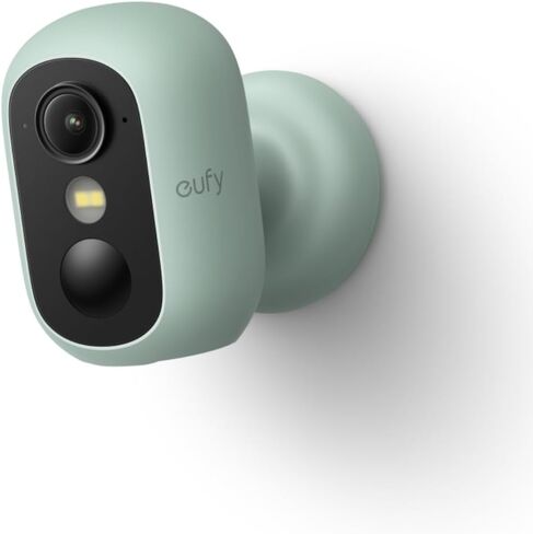 eufy Security eufyCam C35 2-Cam Kit, Wireless Indoor/Outdoor Camera | Magnetic Mount, Color Night Vision, Local Storage, No Monthly Fee, IP67, Facial Recognition, Solar Panel Compatible, Black in Kuwait