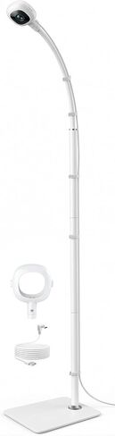 Floor Stand for Nanit Pro Baby Monitor, Nanit Stand with Adjustable Height and Heavy-Duty Stable Base, Full Enclosure Camera Mount Baby Monitor Stand No Tools or Wall Damage(Camera not Included) in Kuwait