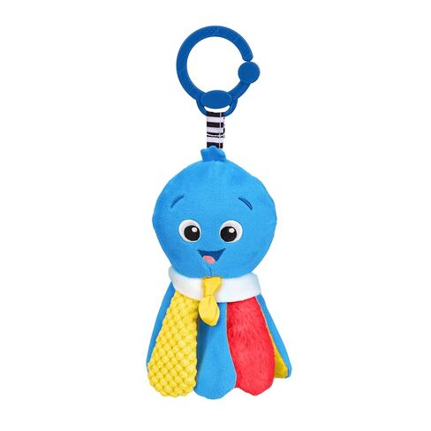 Baby Einstein Take Along Opus Octopus Soother, Portable Musical Sensory Toy with Stroller Clip, 20 Melodies and Calming Sounds for Newborn Baby, Plush Travel Toy 0-36 Months in Kuwait