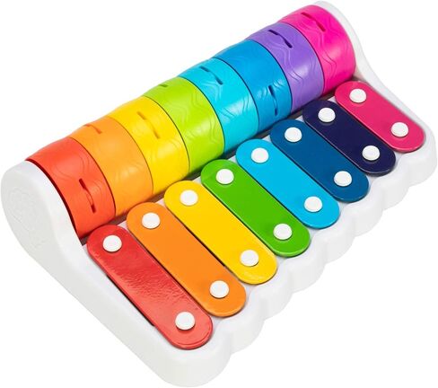Fat Brain Toys Rock 'N Roller Piano - Musical Bells for Babies & Toddlers in Kuwait