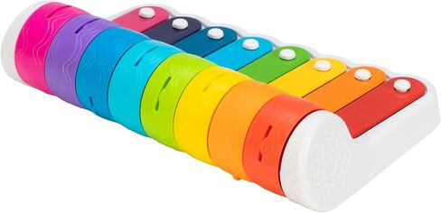 Fat Brain Toys Rock 'N Roller Piano - Musical Bells for Babies & Toddlers in Kuwait